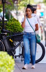 YARA SHAHIDI Out and About in New York 08/31/2023