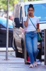 YARA SHAHIDI Out and About in New York 08/31/2023
