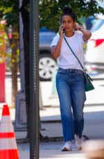 YARA SHAHIDI Out and About in New York 08/31/2023