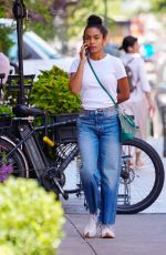 YARA SHAHIDI Out and About in New York 08/31/2023