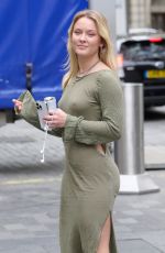 ZARA LARSSON Leaves Global Radio Studios in London 09/28/2023