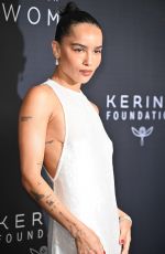 ZOE KRAVITZ at Kering Foundation
