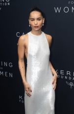ZOE KRAVITZ at Kering Foundation