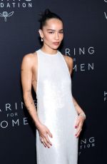 ZOE KRAVITZ at Kering Foundation