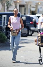 ZOE SALDANA and Marco Perego Saldana Out Shopping in Santa Barbara 09/10/2023