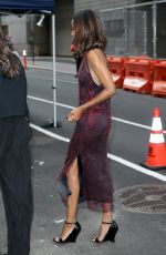 ZOE SALDANA Arrives at Stella Artois Dinner in New York 09/21/2023