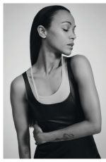 ZOE SALDANA in Harper