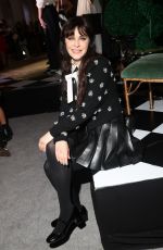 ZOOEY DESCHANEL at Alice & Olivia Spring 2024 Ready to Wear Fashion Show in New York 09/09/2023
