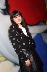 ZOOEY DESCHANEL at Alice & Olivia Spring 2024 Ready to Wear Fashion Show in New York 09/09/2023