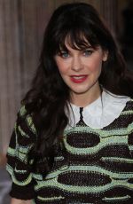 ZOOEY DESCHANEL at Ulla Johnson SS24 Fashion Show in New York 09/10/2023