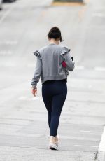 ZOOEY DESCHANEL Leavevs Morning Workout in Brentwood 09/03/2023