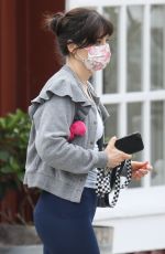 ZOOEY DESCHANEL Leavevs Morning Workout in Brentwood 09/03/2023