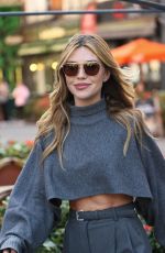 ABBEY CLANCY Out in Leicester Square in London 10/10/2023