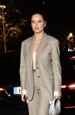 ADRIANA LIMA Arrives at Miu Miu Afterparty in Paris 10/03/2023