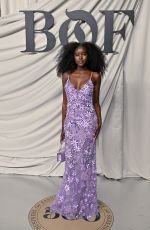 ADUT AKECH at #bof500 Gala at Shangri-la Hotel in Paris 09/30/2023