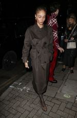 ADWOA ABOAH Out for Burberry Dinner in London 12/12/2023