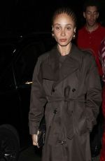 ADWOA ABOAH Out for Burberry Dinner in London 12/12/2023
