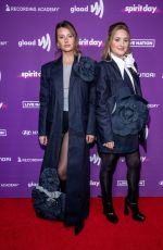 AJ and ALY MICHALKA at GLAAD