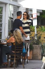 ALESSANDRA AMBROSIO and Richard Lee Out for Lunch in Venice Beach 10/23/2023