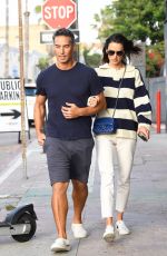 ALESSANDRA AMBROSIO and Richard Lee Out for Lunch in Venice Beach 10/23/2023