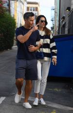ALESSANDRA AMBROSIO and Richard Lee Out for Lunch in Venice Beach 10/23/2023