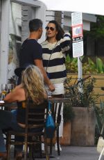 ALESSANDRA AMBROSIO and Richard Lee Out for Lunch in Venice Beach 10/23/2023