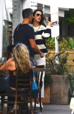 ALESSANDRA AMBROSIO and Richard Lee Out for Lunch in Venice Beach 10/23/2023