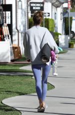 ALESSANDRA AMBROSIO Heading to Yoga Session in Pacific Palisades 10/21/2023