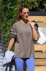 ALESSANDRA AMBROSIO Leaves a Gym in West Hollywood 10/17/2023