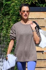 ALESSANDRA AMBROSIO Leaves a Gym in West Hollywood 10/17/2023