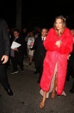 ALESSANDRA AMBROSIO Leaves Casamigos Halloween Party in Los Angeles 10/28/2023