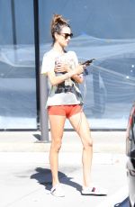ALESSANDRA AMBROSIO Leaves Pilates Class in Malibu 10/05/2023