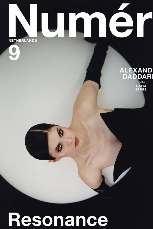 ALEXANDRA DADDARIO for Numero Magazine Netherlands, October 2023