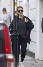 ALICE EVE Out with Her Dog in London 10/04/2023