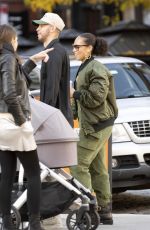 ALICIA KEYS Out and About in New York 10/24/2023