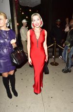 ALIIA ROZA at Catch Steak LA in Los Angeles 10/15/2023