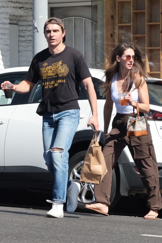ALISON BRIE and Dave Franco Out for Coffee in Los Feliz 10/16/2023