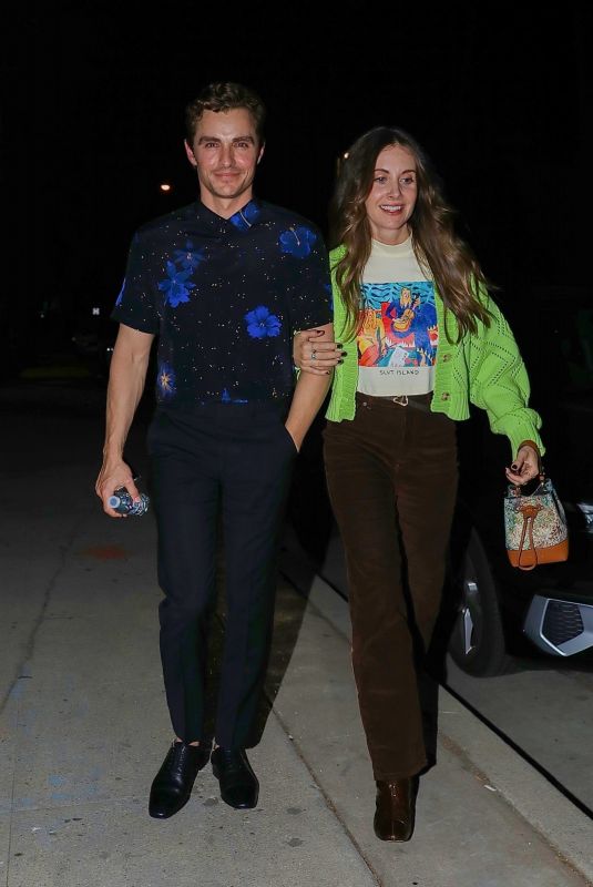ALISON BRIE and Dave Franco Out for Dinner in Los Angeles 10/16/2023