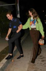 ALISON BRIE Night Out in Los Angeles 10/16/2023