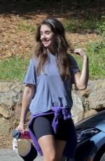 ALISON BRIE Out for a Walk in Los Angeles 10/10/2023