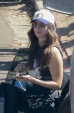ALISON BRIE Out Visit a Friend in Los Feliz 10/05/2023
