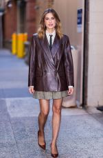 ALLISON WILLIAMS Arrives at NBC Studios in New York 10/25/2023