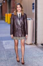 ALLISON WILLIAMS Arrives at NBC Studios in New York 10/25/2023
