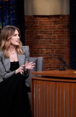ALLISON WILLIAMS at Late Night with Seth Myers in New York 10/25/2023