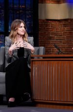 ALLISON WILLIAMS at Late Night with Seth Myers in New York 10/25/2023