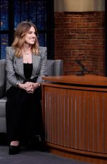 ALLISON WILLIAMS at Late Night with Seth Myers in New York 10/25/2023