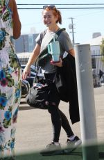 ALYSON HANNIGAN Leaves Dance Studio in Los Angeles 10/18/2023