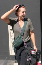 ALYSON HANNIGAN Leaves Dancing With The Stars Rehearsals in Los Angeles 10/04/2023