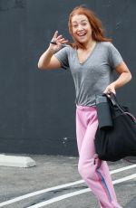 ALYSON HANNIGAN Leaves Dancing With The Stars Studio in Hollywood 09/30/2023