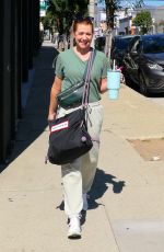ALYSON HANNIGAN Leaving DWTS Rehearsals in Los Angeles 10/14/2023